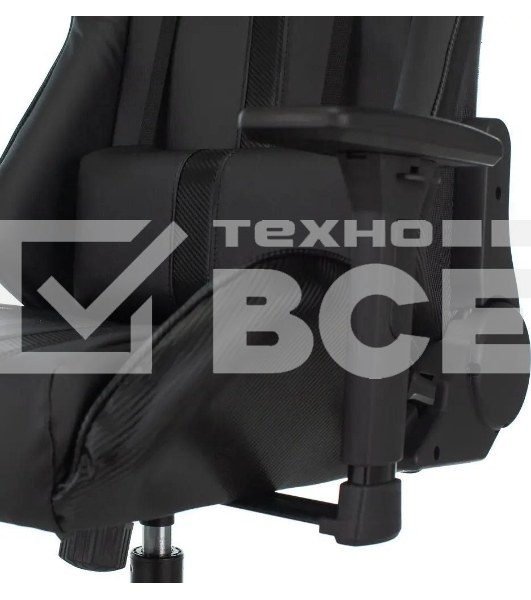 Кресло игровое A4Tech Bloody GC-600, черный, эко.кожа, крестовина металл