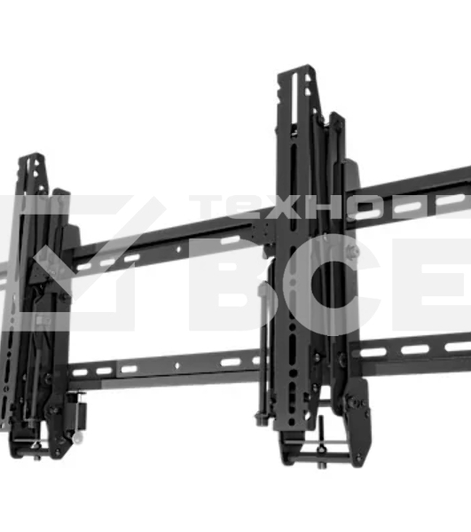 Настенное крепление для видеостен Wize Pro VW46G3 с выдвижным механизмом, тех-гия push in-pop out,37 60+, регу-ка глубины, Max VESA 800x400 мм, до 68 кг, расстояние от стены 10-27 см, верт-ое/горизонт-ое выравн-ие, защита от кражи,черный