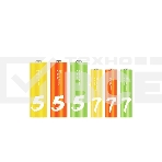 Батарея CUKTECH  AA+AAA rainbow alkaline 12 AA+12 AAA, фото2