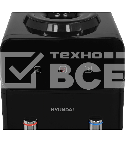 Кулер Hyundai H-WD4240E напольный электронный черный