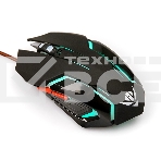 Мышь проводная Nakatomi MOG-20U черный, 2400 dpi, USB, кнопки - 6, фото8