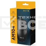 Мышь проводная AULA AM104 черный, фото3