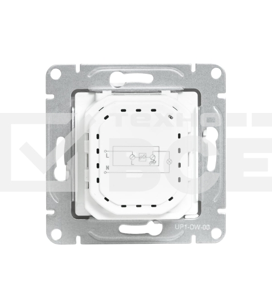 Механизм светорегулятора EKF Эпика, белый