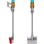 Пылесос вертикальный Dyson V12S Detect Slim Submarine 485350-01 золотой/серый металлик, питание от аккумулятора, 150 Вт, уборка сухая/влажная, пылесборник 0.35 л, фото6