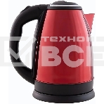 Чайник Centek CT-1068 RED (красный) металл 2л, 2000W, хромированная вставка на крышке, фото5