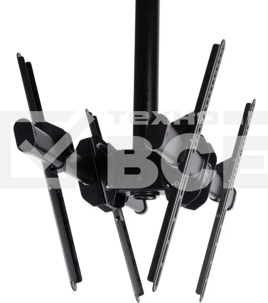 Кронштейн для телевизора Arm Media LCD-3050 черный, 32'-90' макс. 90 кг, потолочный, поворот и наклон