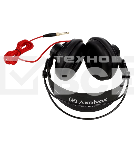 Проводные наушники Axelvox AX51 черный, полноформатные