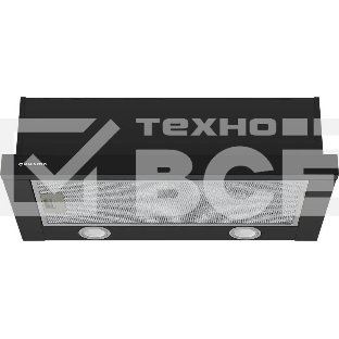 Вытяжка встраиваемая Maunfeld VS Light 60 черный, 60 см, 520 куб. м/ч, 56 дБ