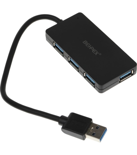 USB-концентратор Behpex BPH-3013, USB 3.0, USB 4 порта, USB