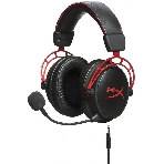 Гарнитура HyperX Cloud Alpha чёрный-красный, проводная, 2 x 3.5 мм, съёмный микрофон с шумоподавлением, регулятор громкости на кабеле, фото6