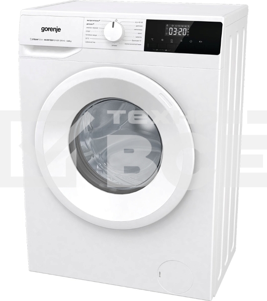 Стиральная машина Gorenje W1NHPI60SCS белый, загрузка фронтальная 6 кг, 1000 об/мин., класс: А