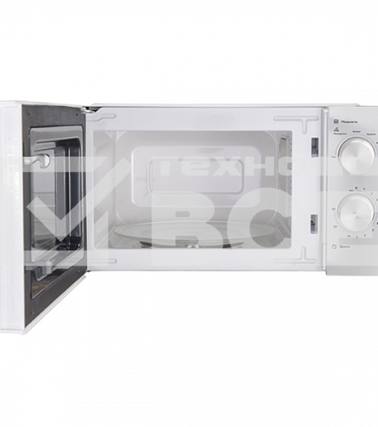 Микроволновая печь BQ MWO-20004SM/W белый, 20 л, 700 Вт, поворотный механизм