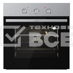 Встраиваемый духовой шкаф электрический Gorenje BO6727E03NX, черный, фото 1