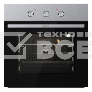 Встраиваемый духовой шкаф электрический Gorenje BO6727E03NX, черный