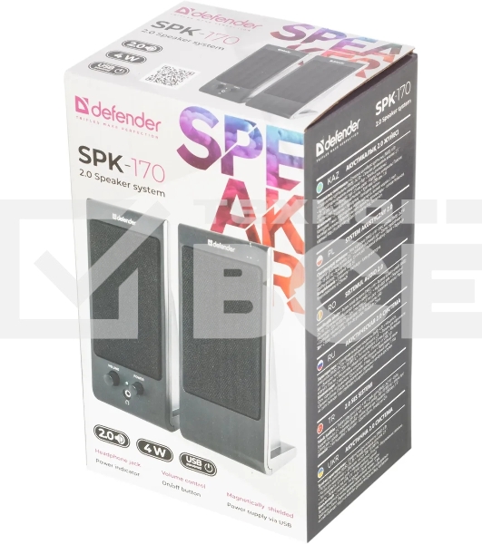 Компьютерная акустическая система Defender SPK-170