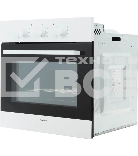 Духовой шкаф электрический Hansa BOEW681021 белый, встраиваемый