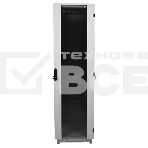 Шкаф ЦМО телекоммуникационный напольный 48U (800 800) дверь стекло, фото 1