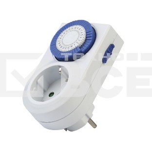 Розетка Smartbuy (SBE-STM2) таймер механический, 3600Вт