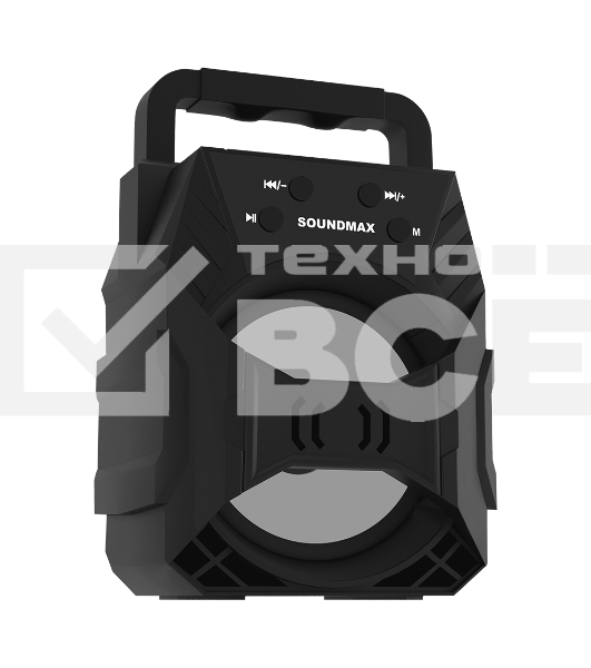 Портативная колонка SOUNDMAX SM-PS5027B черный