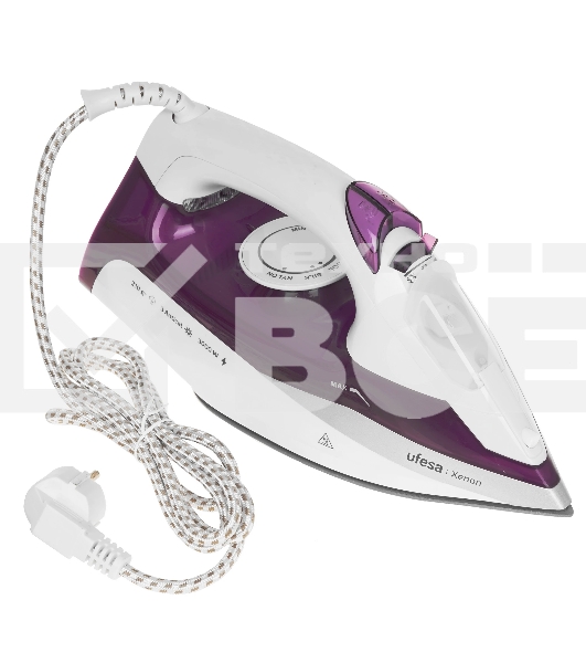 Утюг Ufesa XENON белый/фиолетовый