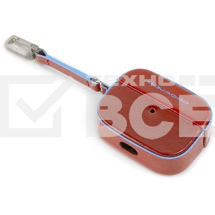 Чехол для наушников Piquadro Blue Square AC5308B2/CU4 темно-коричневый натур.кожа