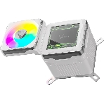Система жидкостного охлаждения Formula V Line Cryo Wing Digi 240 WH, 240мм, LCD 2.73', 2x120мм, ARGB fans, LGA115X/1200/1700/1851/1366/2011/2066, AM3/AM4/AM5/Ryzen3/Ryzen5/Ryzen7/Threadripper/RT4, фото7