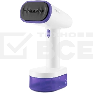 Отпариватель Kitfort КТ-985-1 фиолетовый, 1600 Вт, 28 г/мин, 250 мл