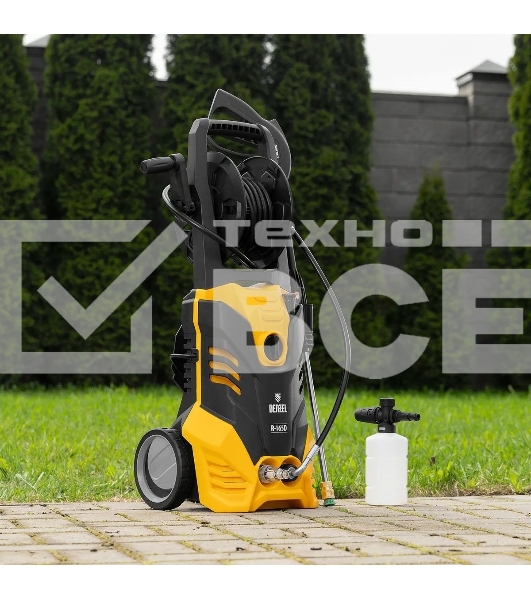 Моечная машина высокого давления Denzel R-165D, 2200 Вт, 165 бар, 58235