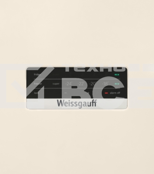 Холодильник Weissgauff WRK 2010 D Inverter NoFrost Beige Soft Close
