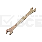 Ключ рожковый Сибртех, 6 х 7 мм, желтый цинк, фото 1