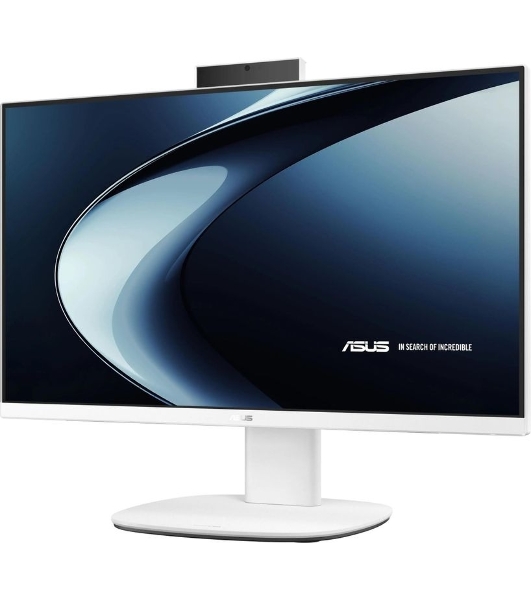 Моноблок Asus VM640KA-WPC0090 23.8' Full HD Ryzen AI 7 350 (2) 32Gb SSD1Tb RGr без ОС GbitEth WiFi BT клавиатура мышь Cam белый 1920x1080