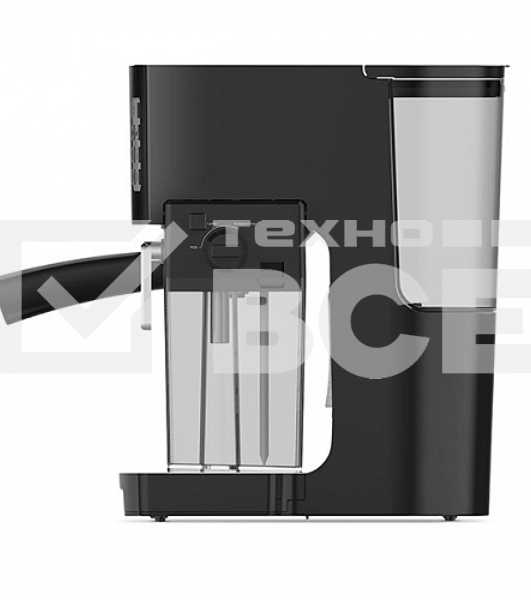Кофеварка рожковая BQ CM9002 Black, исп. кофе - молотый, 1.4 л, 1450 Вт, 19 Бар.
