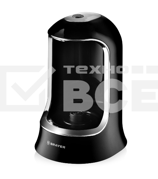 Электрическая турка BRAYER BR1145 черный, исп. кофе - молотый, 0.5 л, 800 Вт.