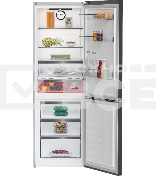 Холодильник Beko B5RCNK363ZXBR антрацит двухкамерный 220/100л морозилка снизу Total No Frost
