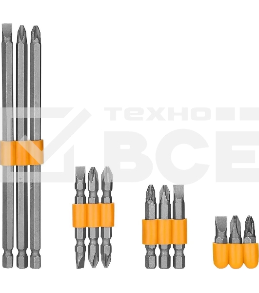 Набор бит DEKO BS12, 12шт 065-0695