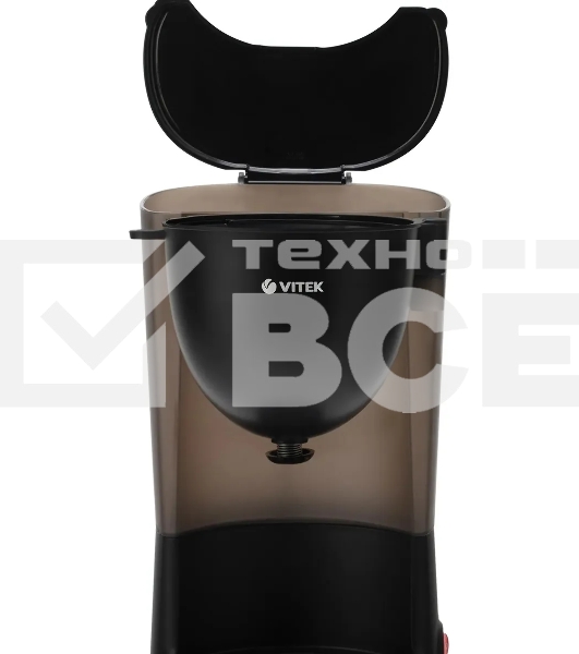 Кофеварка капельная Vitek VT-1500(MC) чёрный, исп. кофе - молотый, 1.25 л, 600 Вт