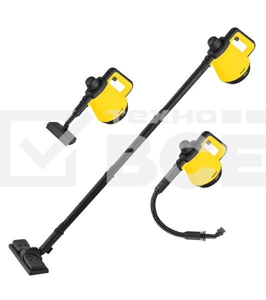 Отпариватель ручной Endever Odyssey Q-444, желтый/черный