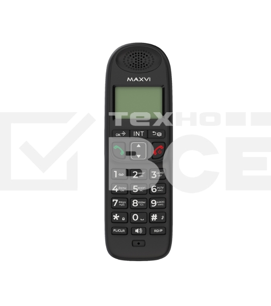 Радиотелефон Dect Maxvi AM-01 черный