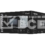 Микроволновая печь Hyundai HYM-M2097 белый, 20 л, 700 Вт, переключатели - поворотный механизм, фото4