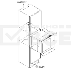 Винный холодильник Weissgauff WWCI-36 DB DualZone, фото2