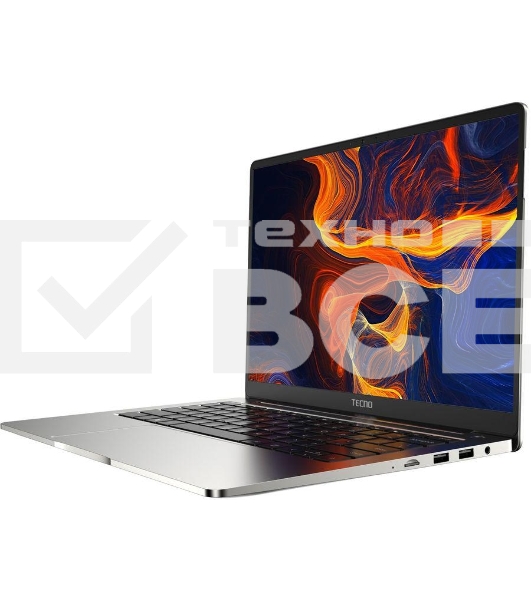 Ноутбук Tecno MegaBook T14DA Ryzen 5 7430U 16Gb SSD512Gb AMD Radeon Graphics 14.1
