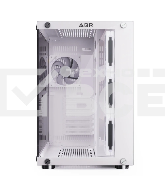 Компьютерный корпус ABR Sea View White (1*USB Type-C, 2*USB 2.0, HD Audio, 4xRGB Fan, ATX, Micro-ATX)