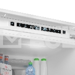 Встраиваемый холодильник Maunfeld MBF193NFWGR Inverter белый двухкамерный 209/64 л морозилка снизу, No Frost, фото9