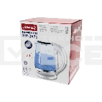 Чайник электрический Atlanta, ATH-2471 бел, стекло Стекло, 2л, 2200Вт, белый, температурная иллюминация, защита от перегрева без воды., фото2