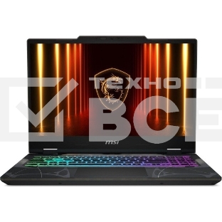 Ноутбук MSI Cyborg 15 B2RWFKG-025XRU черный Intel Core 5 210H/16Gb/SSD 1Tb/RTX 5060 8Gb/15.6