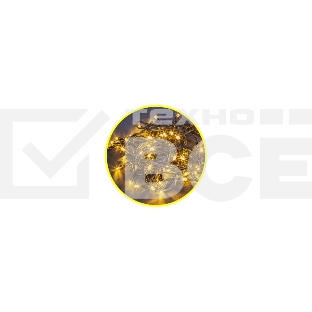 Гирлянда Navigator NGF-S01-200WW-10-21.5m-230-C8-BL-IP44