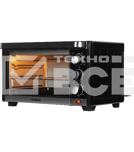 Мини-печь Hyundai MIO-HY091 20л. 1380Вт черный
