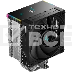 Кулер для процессора DEEPCOOL AK500S DIGITAL SE LGA20XX/1700/1200/115X/AM5/AM4 (12шт/кор, TDP 240W, PWM, Fan 120мм, 5 тепл. трубок, Copper Base, черный) RET (R-AK500S-BKADMN-GJD), фото 1