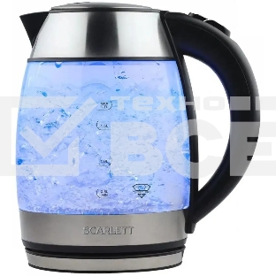 Чайник электрический Scarlett SC-EK27G94 нержавеющая сталь