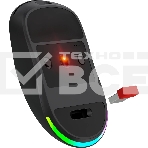 Мышь беспроводная/проводная Defender Elite GM-212 черный, 26000 dpi, радиоканал, Bluetooth, USB, кнопки - 6, фото6